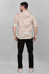 Multi Dot Printed Shirt For Men