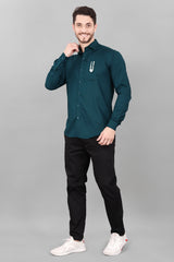 A Casual Pocket Strip Shirt For Men