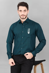 A Casual Pocket Strip Shirt For Men