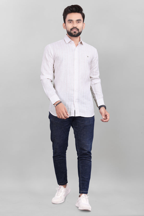 Regular Lea Shirt For Men