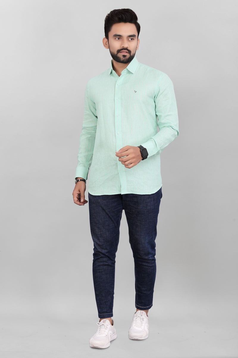 Regular Lea Shirt For Men