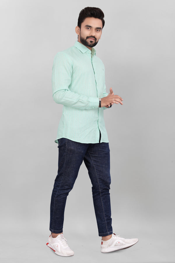 Regular Lea Shirt For Men