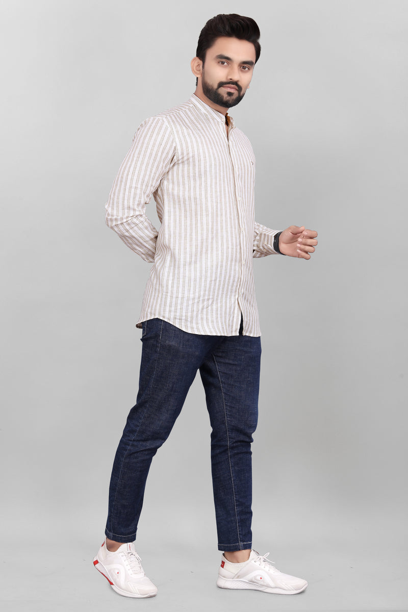 Regular Lea Shirt For Men