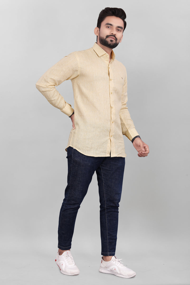 Regular Lea Shirt For Men