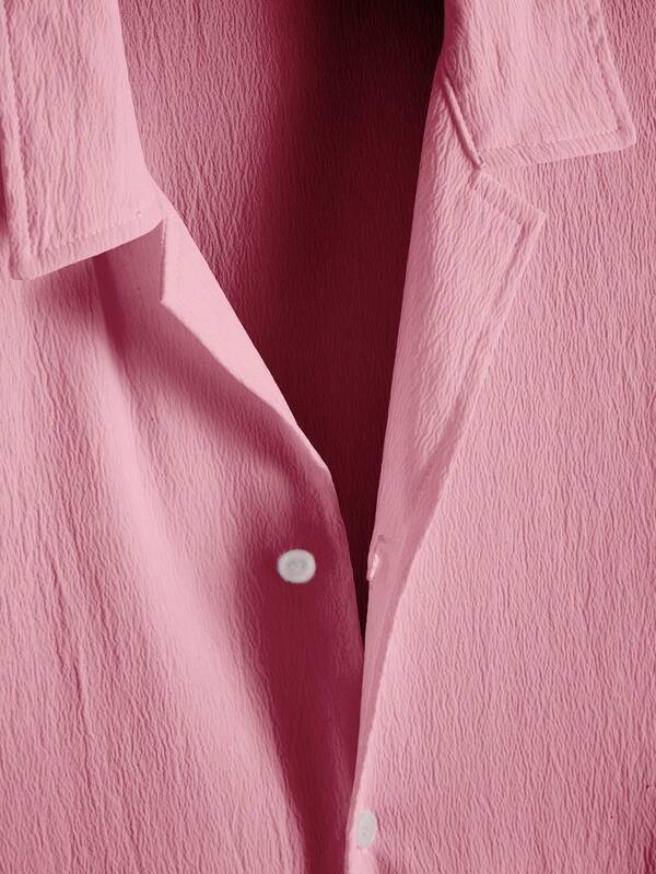 ERA PINK HALF SLEEVE SHIRT FOR MEN