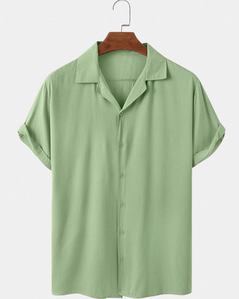 CANARY PISTA HALF SLEEVE SHIRT FOR MEN